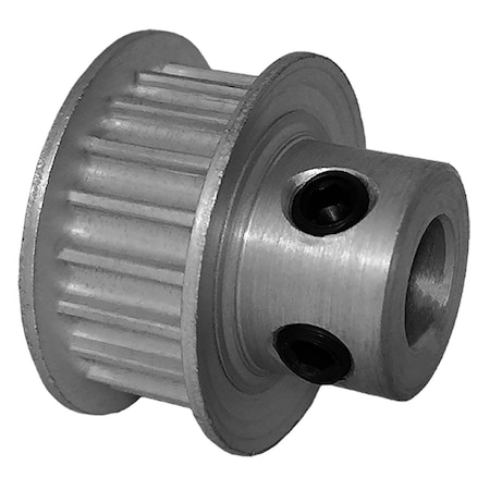 B&B Manufacturing 19-3M06-6FA3, Timing Pulley, Aluminum, Clear Anodized 19-3M06-6FA3